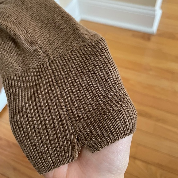 100% wool brown cardigan - Picture 5 of 5